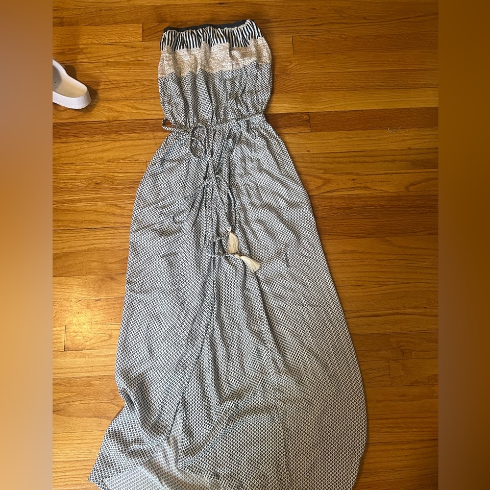 Beachgold boho fp strapless dress coverup maxi